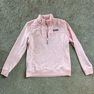 Vineyard Vines Light Pink Turtleneck Sweater